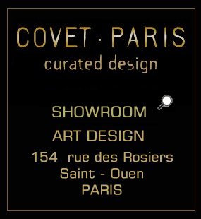 Art design, covet Paris, 154 rue des rosiers 93400 St Ouen Paris