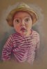 Ce portrait a t ralis par Marek Waniek, peintre portraitiste, de la Place du Tertre, de Montmartre, Paris, France, waak art,
