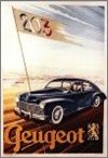 Affiche ancienne, Peugeot 2003