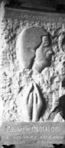 Stele commemorative pour une resistante