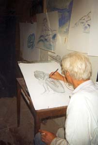 L'artiste et son dessin dessin et art
