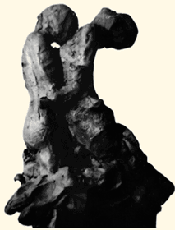 Le Baiser, modelage sculpture modelage