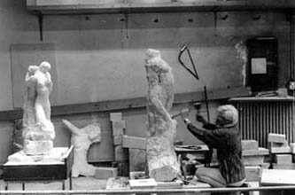 Création d'Antigone artiste contemporain