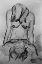 Deux femmes dessin deux femmes